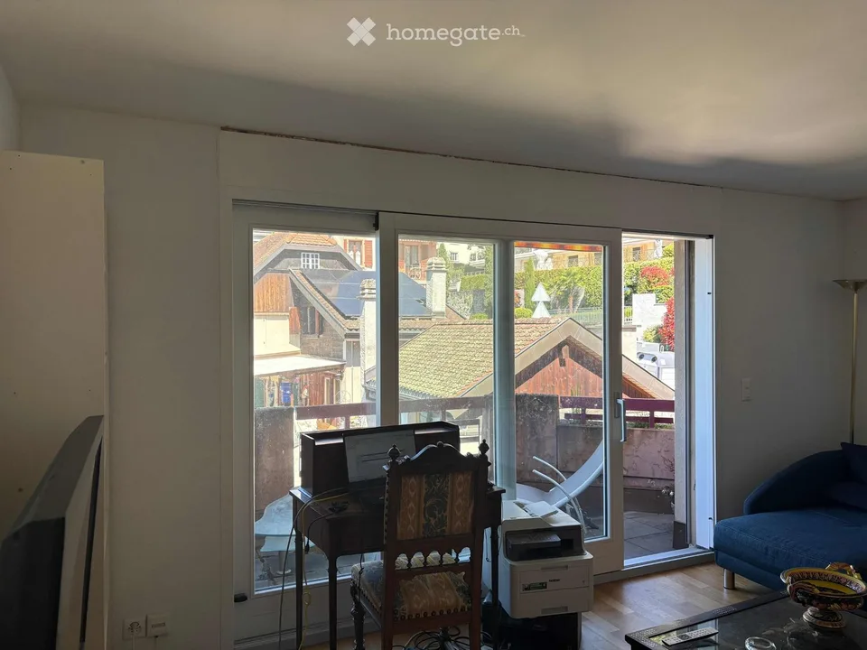 Appartement 2 p. meublé avec vue sur le Léman et Montreux – Foto 5 von 5