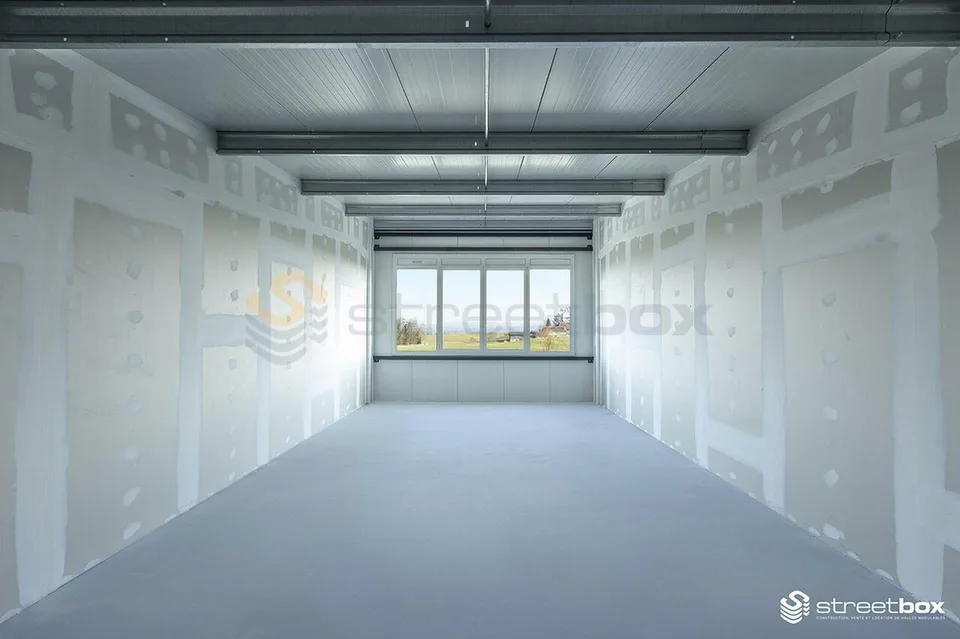 Büro im Obergeschoss von 50m2 - 5m x 10m