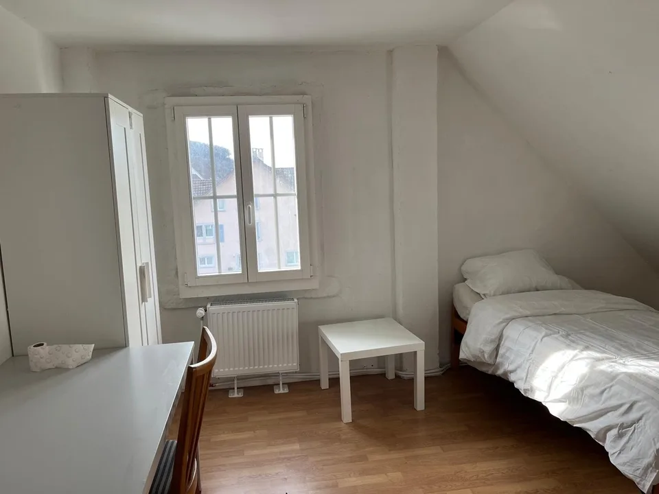 Camera singola a Stein AG con uso di cucina e bagno