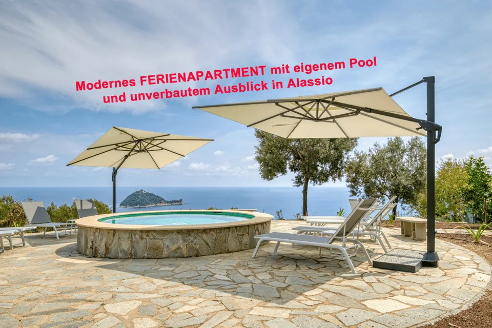 "In Ligurien Herbstsonne und winterlich milde Temperaturen an der italienischen Rivera geniessen" M