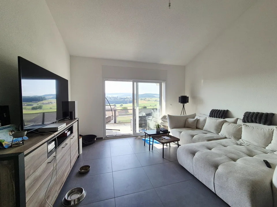 VILLAZ-ST-PIERRE / 3,5 Zimmer mit Balkon im letzten Stock