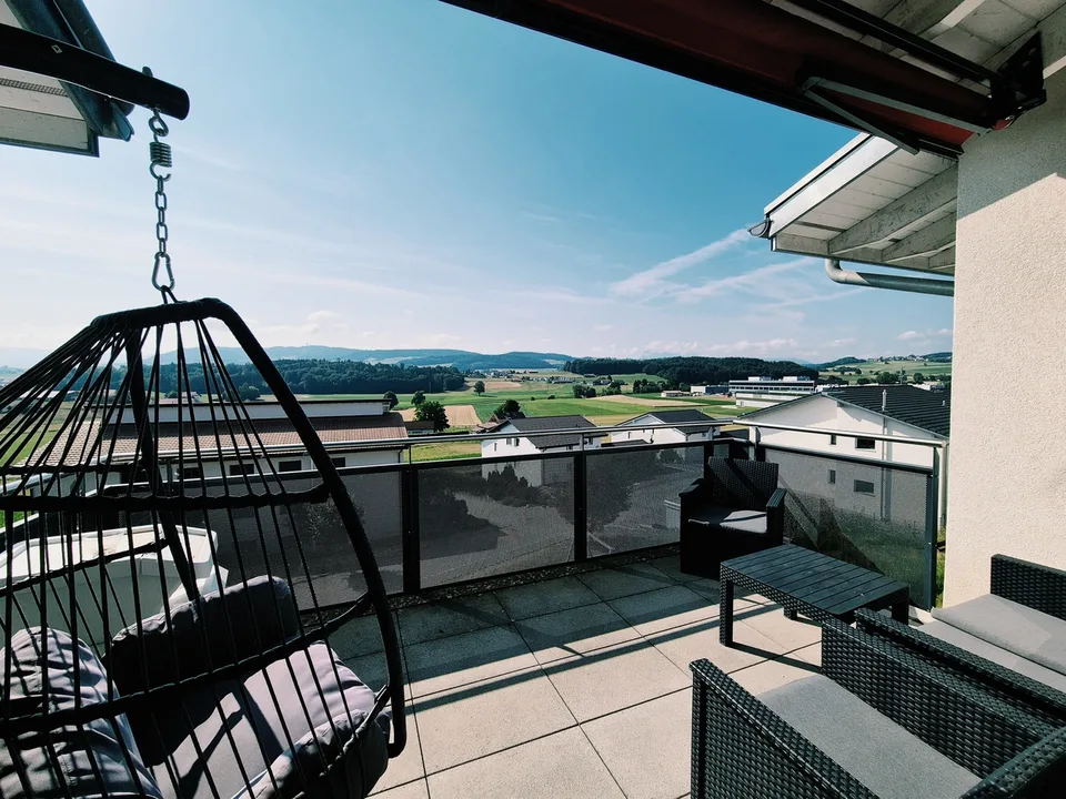 VILLAZ-ST-PIERRE / 3,5 Zimmer mit Balkon im letzten Stock