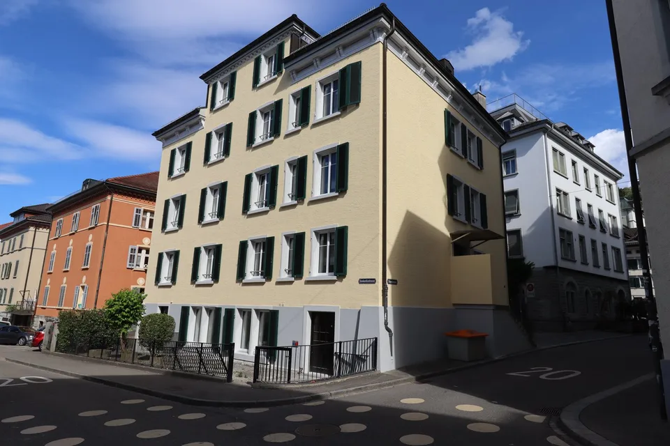 Sanierte 2-Zimmerwohnung an ruhiger Lage in St. Gallen
