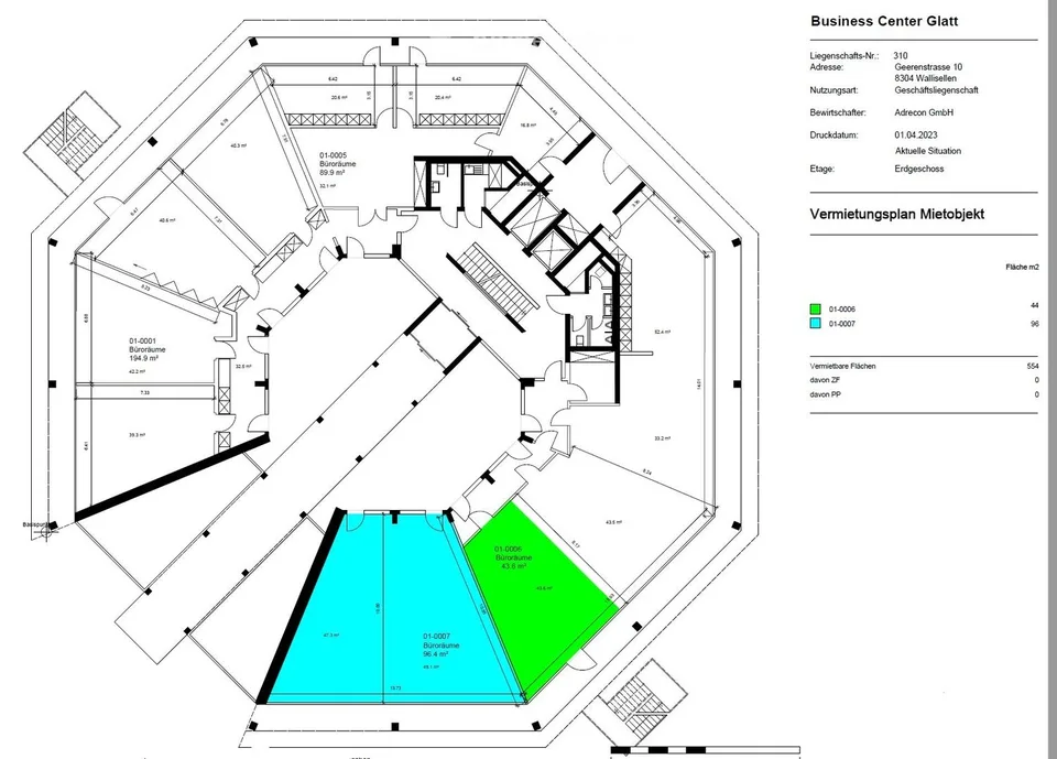 Business Center Glatt - Attraktive Büroeinheiten zu vermieten!