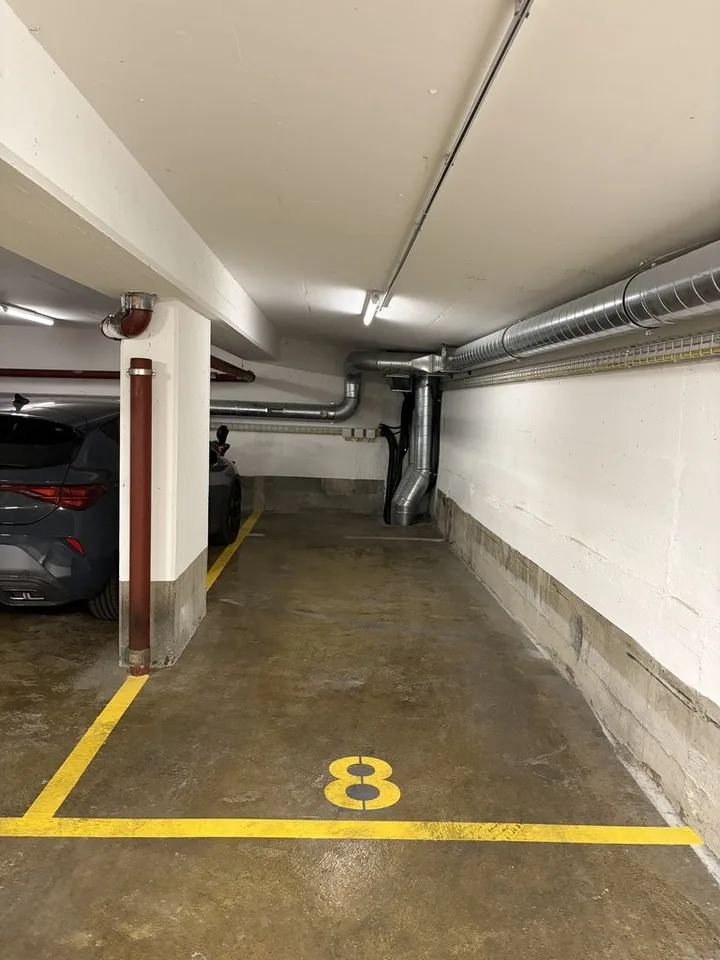 Parkplatz im Zentrum von Genf