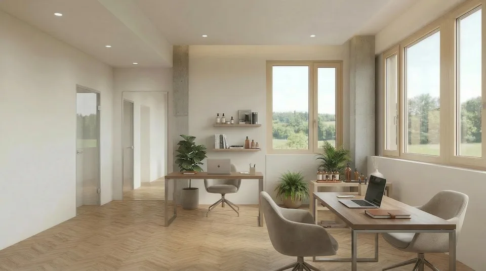 Leimere Park 2 - Aarberg Moderno - Sale di Pratica in Pratica Condivisa
