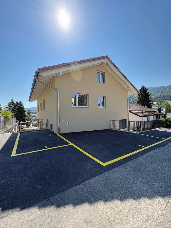 Vallorbe - Chemin des Uttins 3A & B - 2 villas mitoyennes