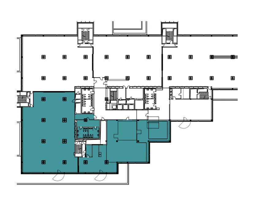 1'243 m² ausgebaute Bürofläche – Foto 13 von 13