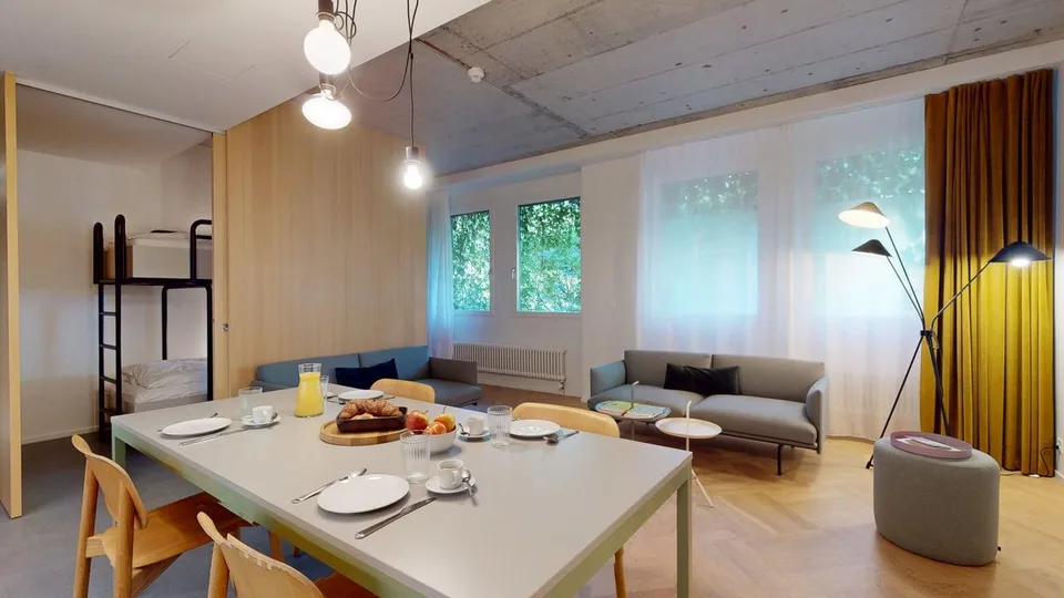 Hotel Alpenblick – Bright One-Bedroom Family Apartment in the Heart of Bern!