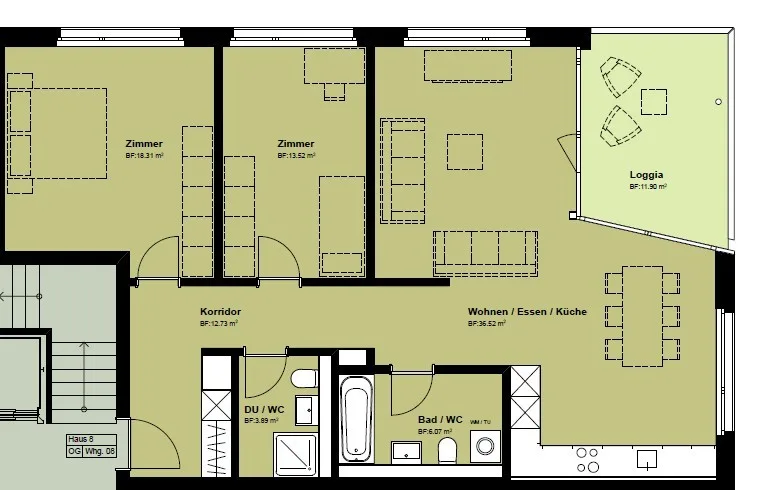 Appartamento attraente nel popolare quartiere SUNPARK a Islikon