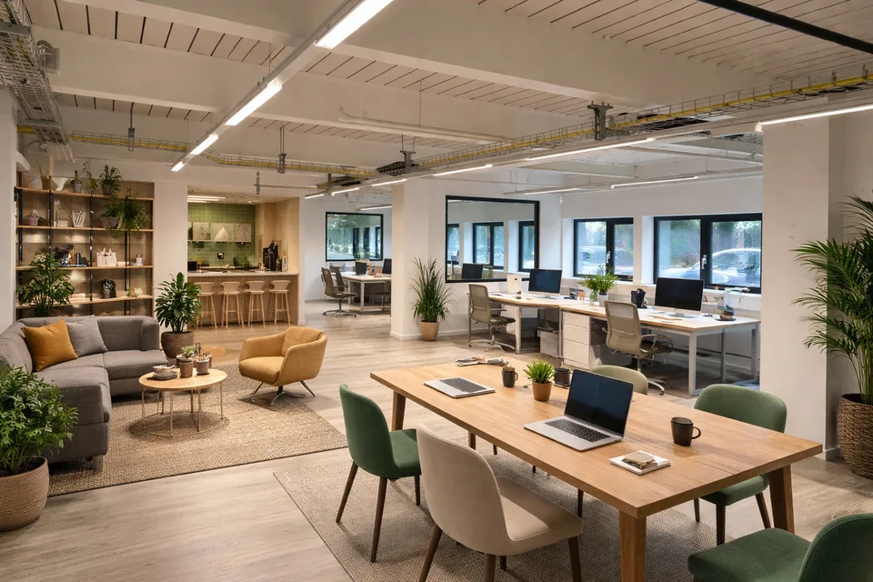Bureaux modulables au coeur du futur quartier ECOTOPE