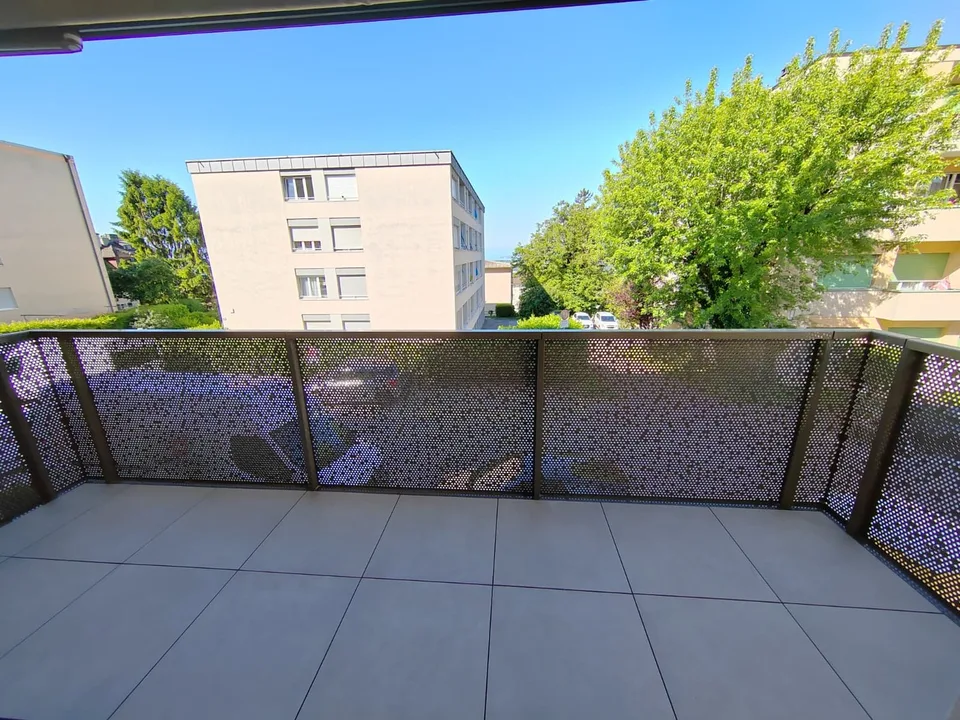 Magnifique appartement de 2.5 pièces avec vue sur le lac