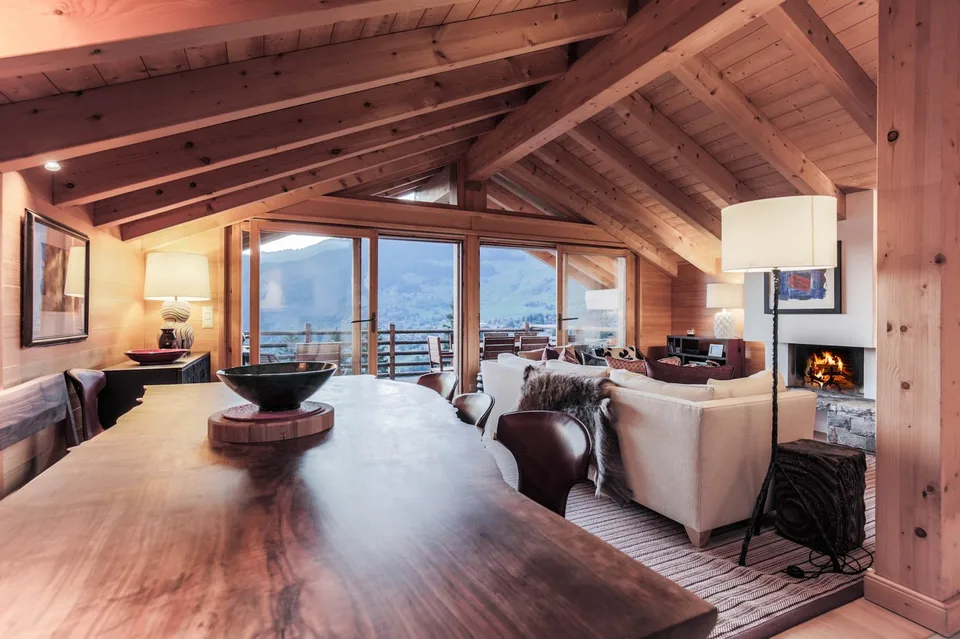 Außergewöhnliches Chalet mit Whirlpool in der Nähe der Medran-Ski-Liftanlage.
