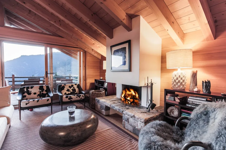 Außergewöhnliches Chalet mit Whirlpool in der Nähe der Medran-Ski-Liftanlage.