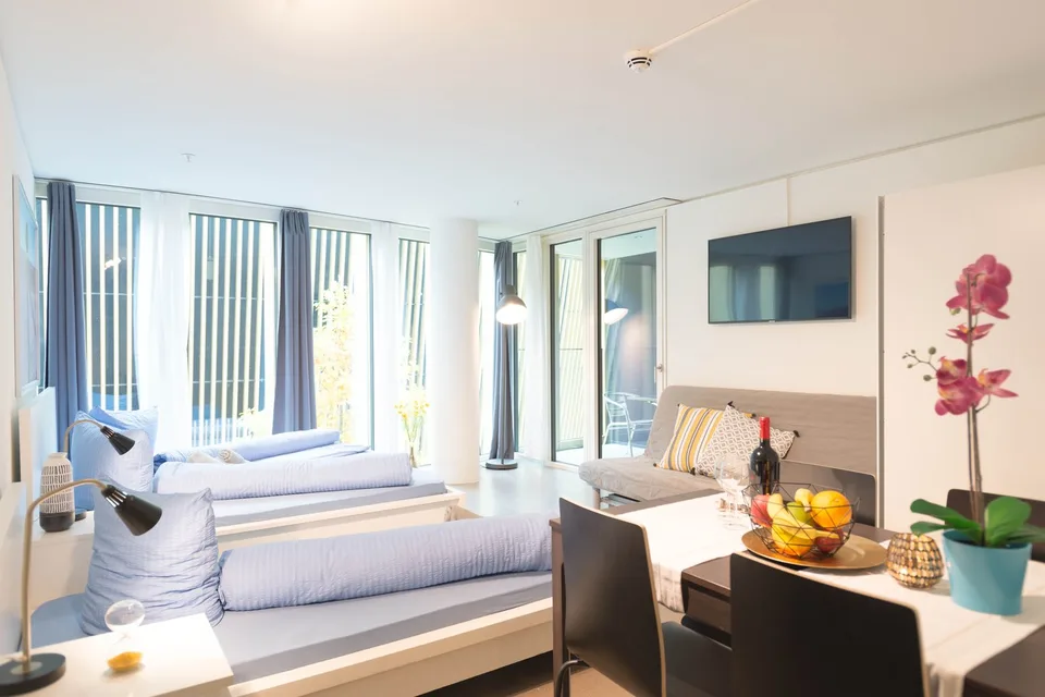 Möbliertes, modernes 1.5 Zimmer Studio mit Balkon – foto 7 di 18
