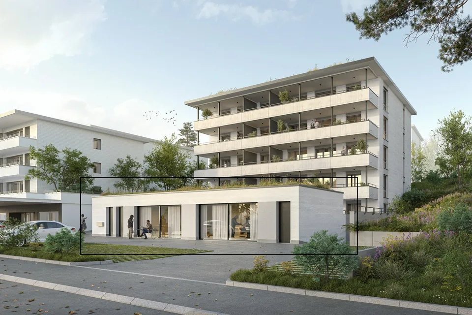 Gewerbeflächen im Neubau «Rehpark» – flexibel nutzbar und individuell gestaltbar