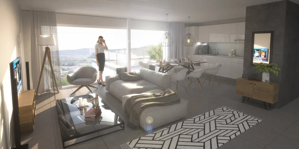 Posizione privilegiata - appartamento moderno 3.5 locali in attico con grande terrazza