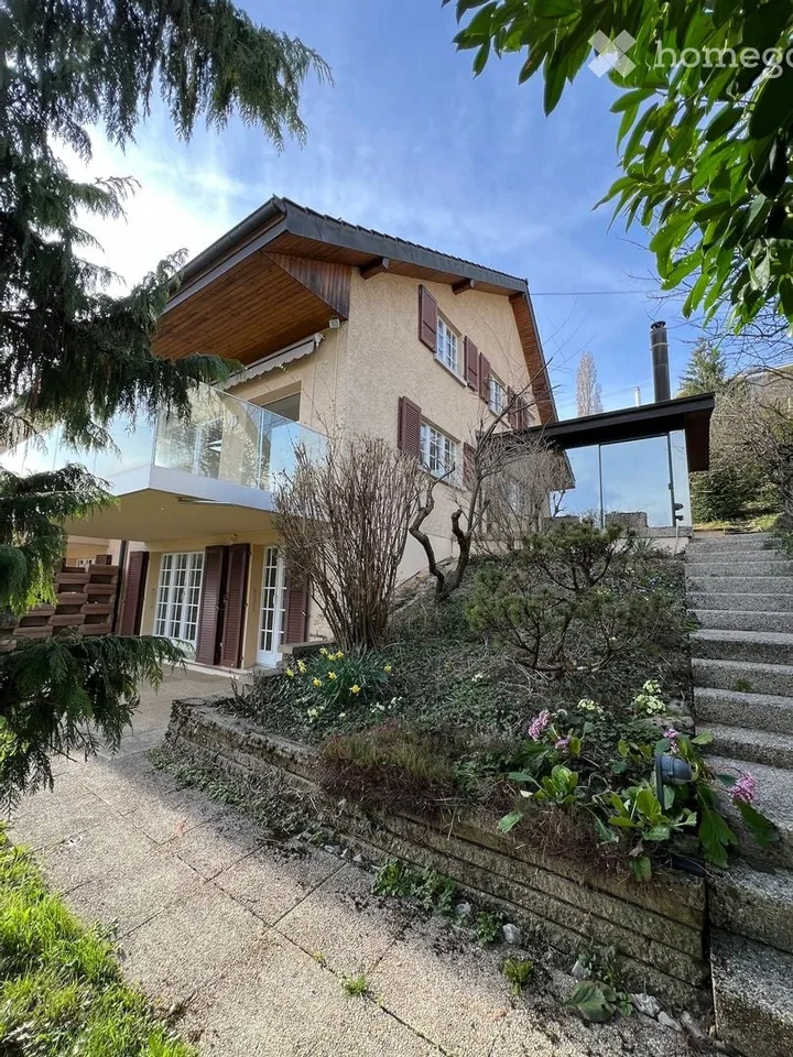 Haus mit Möbeln und Seeblick (Lutry) - 10 Monate