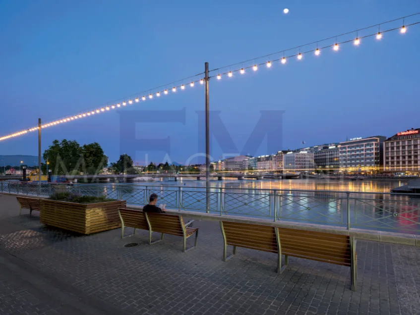 Riva destra, Quai des Bergues - Arcade di circa 73,40 m2 PPE