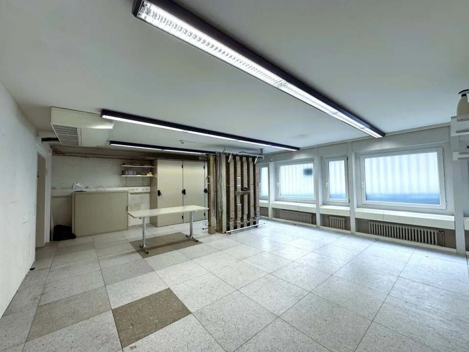 Spazio commerciale/magazzino flessibile con luce diurna