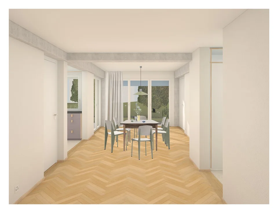 Vivere con stile e vista – appartamento 3.5 locali in una posizione popolare a Zurigo
