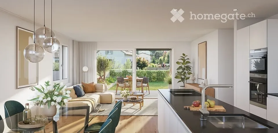 Erstvermietung – Wohnen im Pärkli: moderne 4.5-Zimmer-Wohnung in Wilen bei Wil