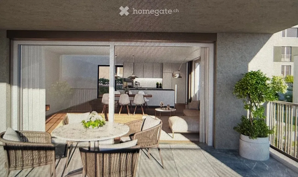 Neubau-Erstvermietung: 2.5 Wohnung mit traumhafter Aussicht