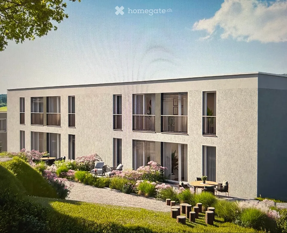 Neubau-Erstvermietung: 2.5 Wohnung mit traumhafter Aussicht