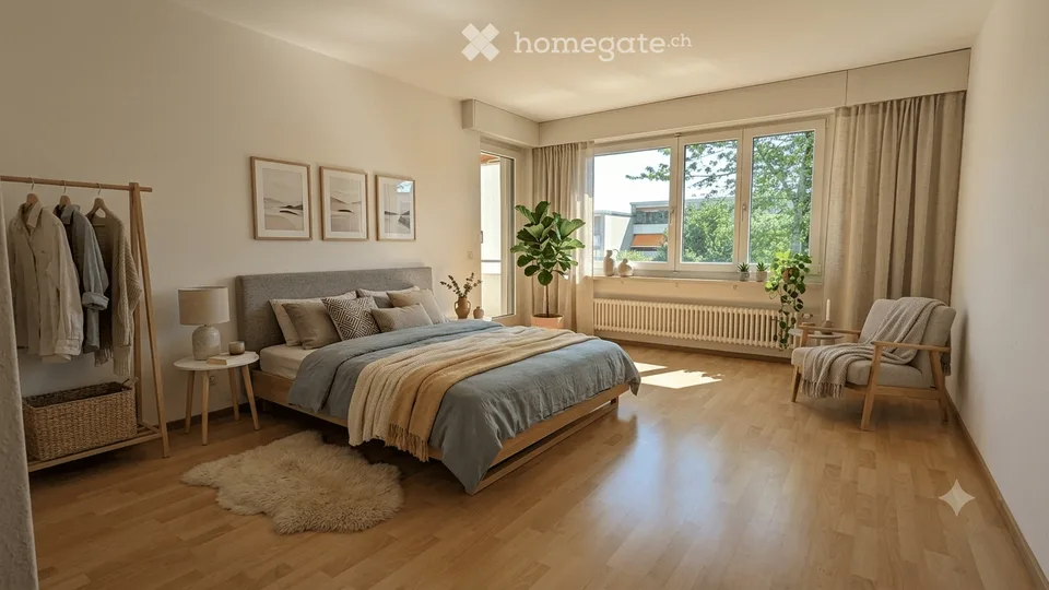 Appartement de 4,5 pièces attractif dans le quartier populaire de Badener Allmend - Calme et central