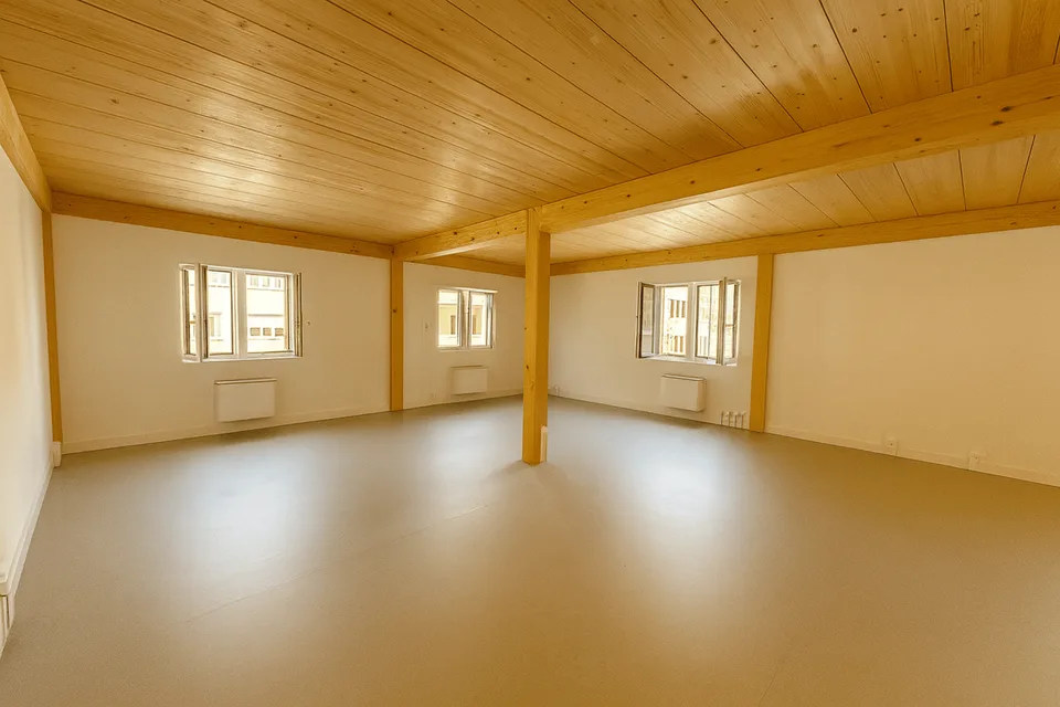 Bahnhof FFS Biasca: 90 m2 Open-Space-Büro