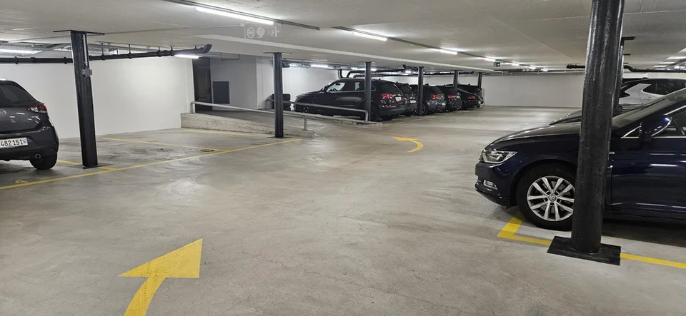 Parcheggi sotterranei nel quartiere Tiergarten