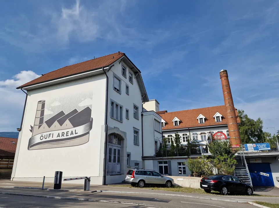Säulenhalle zum Durchstarten - im ÖUFI AREAL!