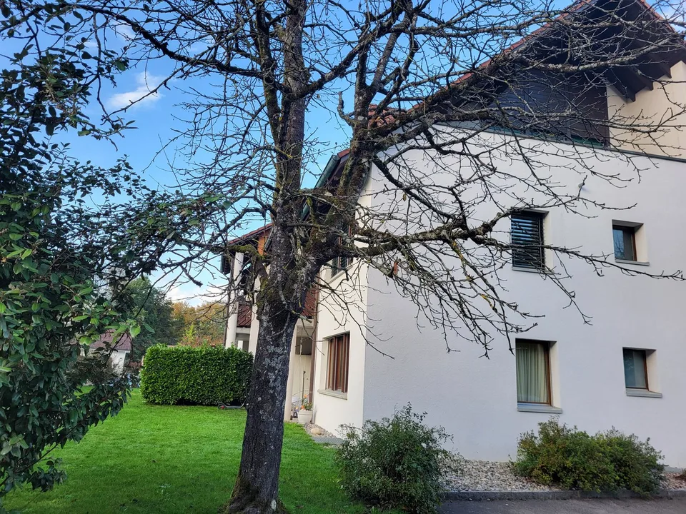 Grosszügige, helle Wohnung in 5-Familienhaus, in ruhigem und begrüntem Wohnquartier gelegen