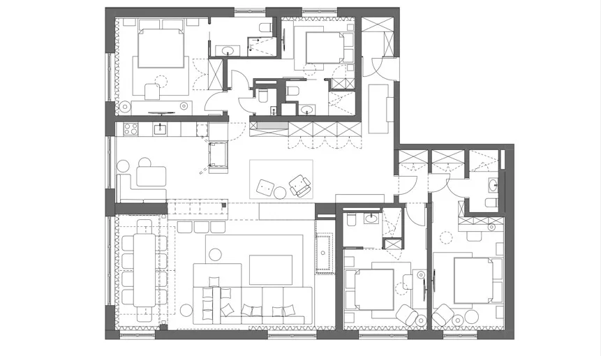 Appartement de Luxe en Style Chalet à la Meilleure Emplacement à St. Moritz. Réservable à Partir de 2 Nuits – photo 11 sur 11