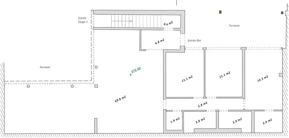 Unico - bello e grande appartamento di 5.5 locali con terrazze ai Pâquis – foto 12 di 12