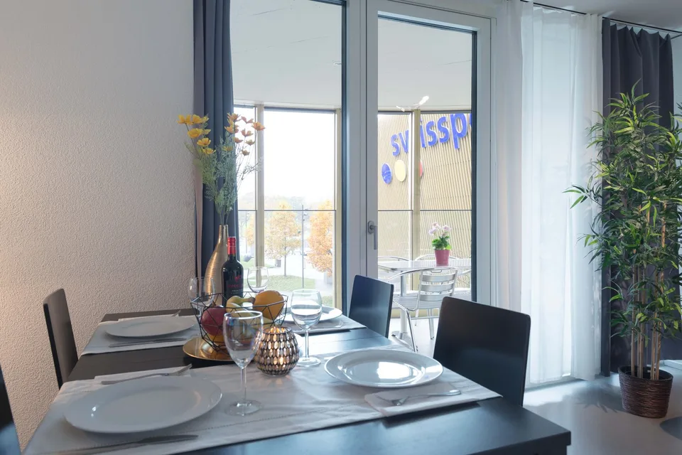 Moderne, möblierte 2-Zimmer-Wohnung mit Balkon in Luzern – foto 11 di 22