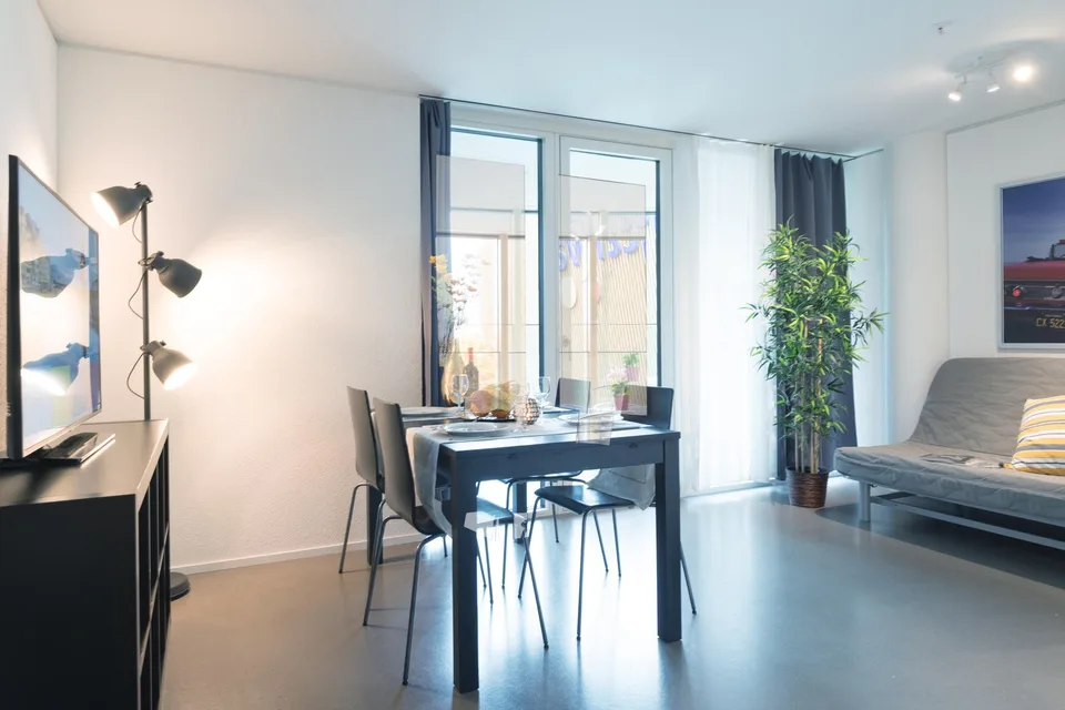 Moderne, möblierte 2-Zimmer-Wohnung mit Balkon in Luzern – foto 9 di 22