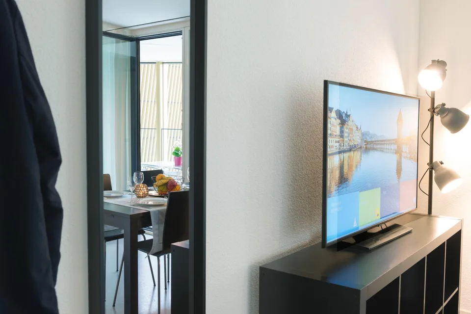 Moderne, möblierte 2-Zimmer-Wohnung mit Balkon in Luzern – foto 17 di 22