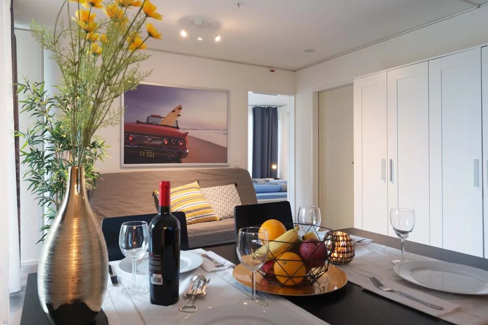 Moderne, möblierte 2-Zimmer-Wohnung mit Balkon in Luzern – foto 10 di 22
