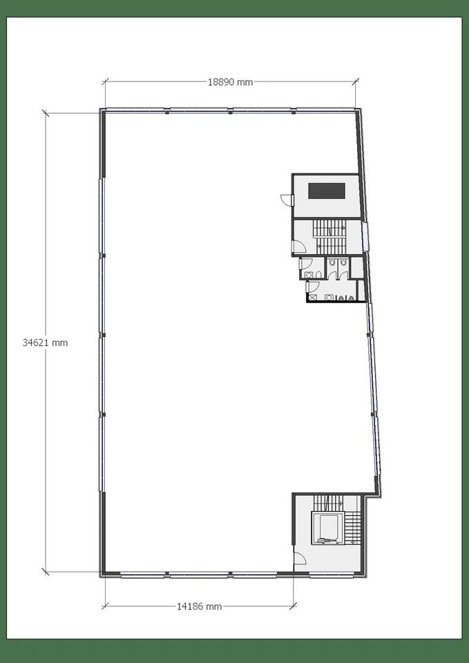 Espaces commerciaux 150-500m2 avec accès direct à l'autoroute