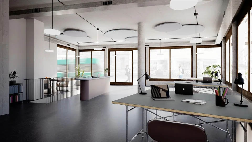 Espace commercial attractif et polyvalent au rez-de-chaussée dans un emplacement piétonnier
