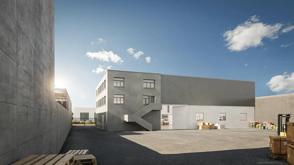 Halle industrielle à louer - Plan les Ouates - Rez-de-chaussée