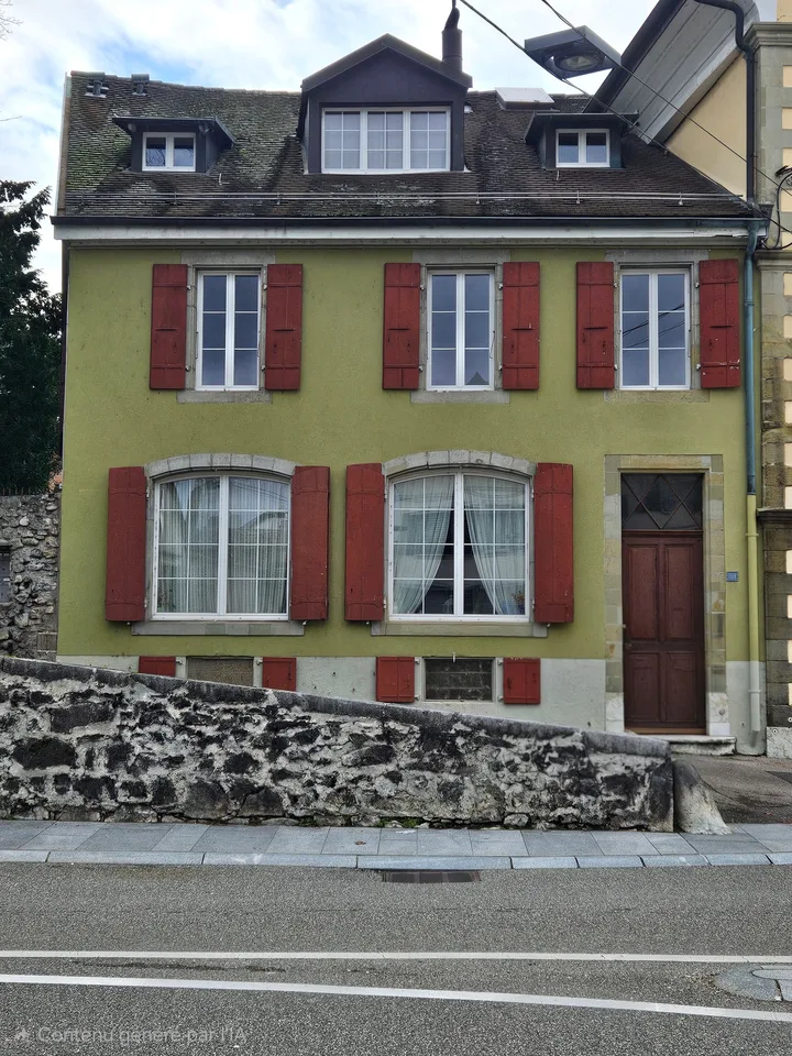 Logement de 5.5 pièces au 1er étage avec cave