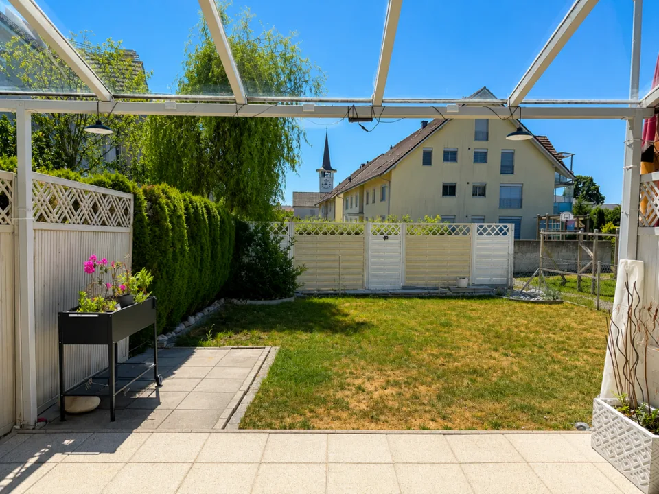 Votre nouvelle maison avec jardin dans un quartier résidentiel calme
