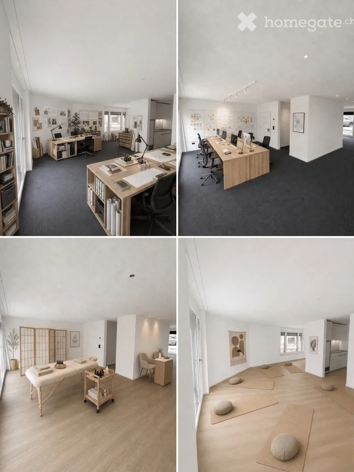 Ufficio / Studio di boutique con terrazza, cucina & doccia – Edificio nuovo (da ott. 2026)