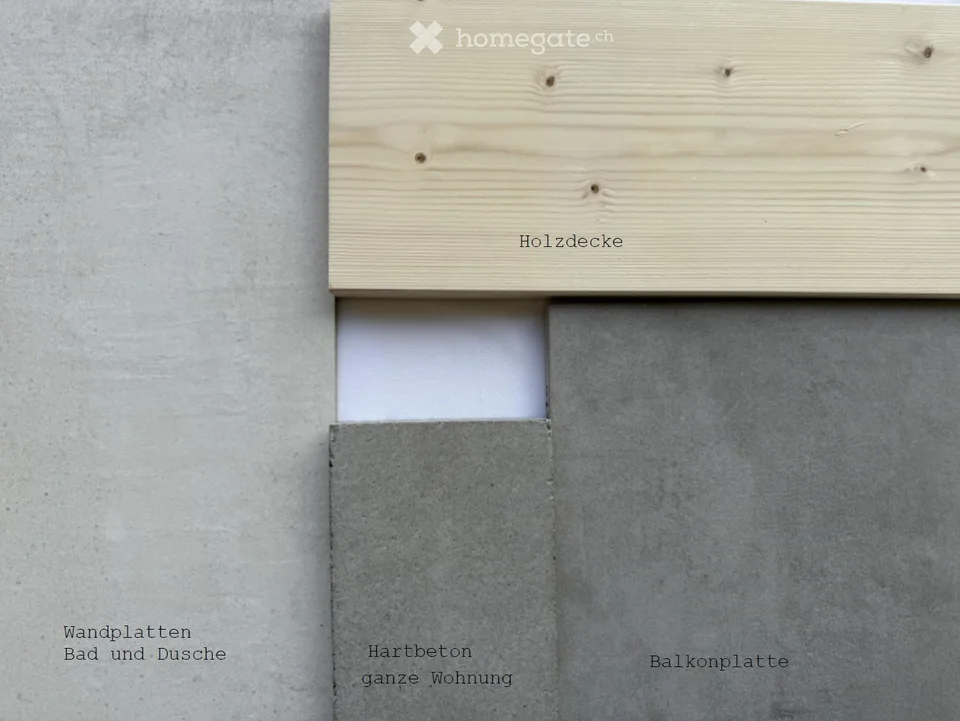 Première location - appartement 4,5 pièces dans un bâtiment en bois fantastique