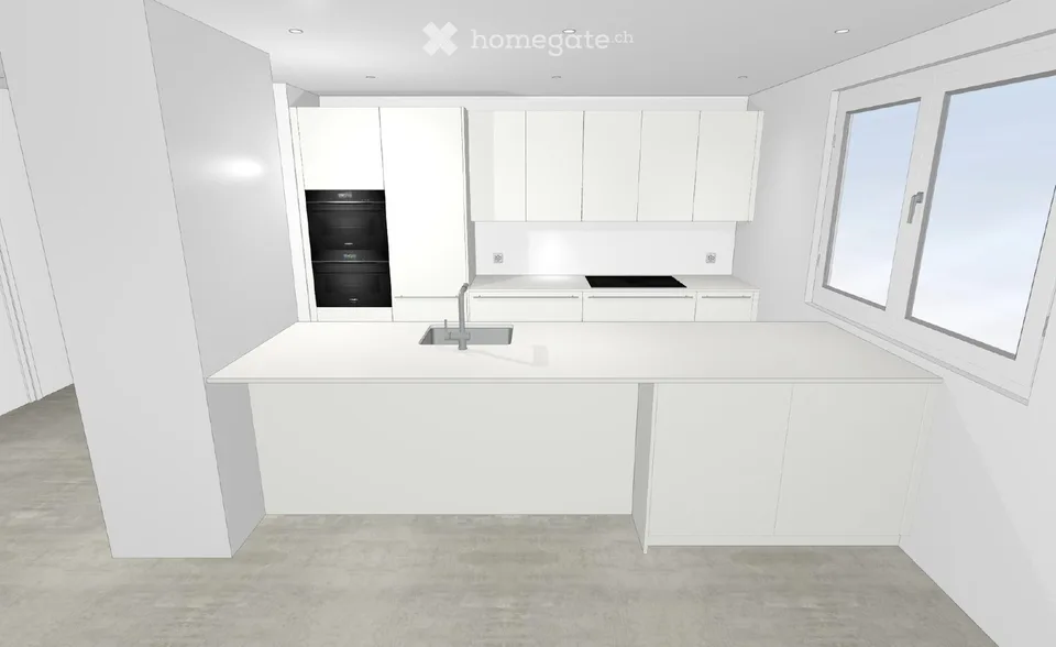 Première location - appartement 4,5 pièces dans un bâtiment en bois fantastique