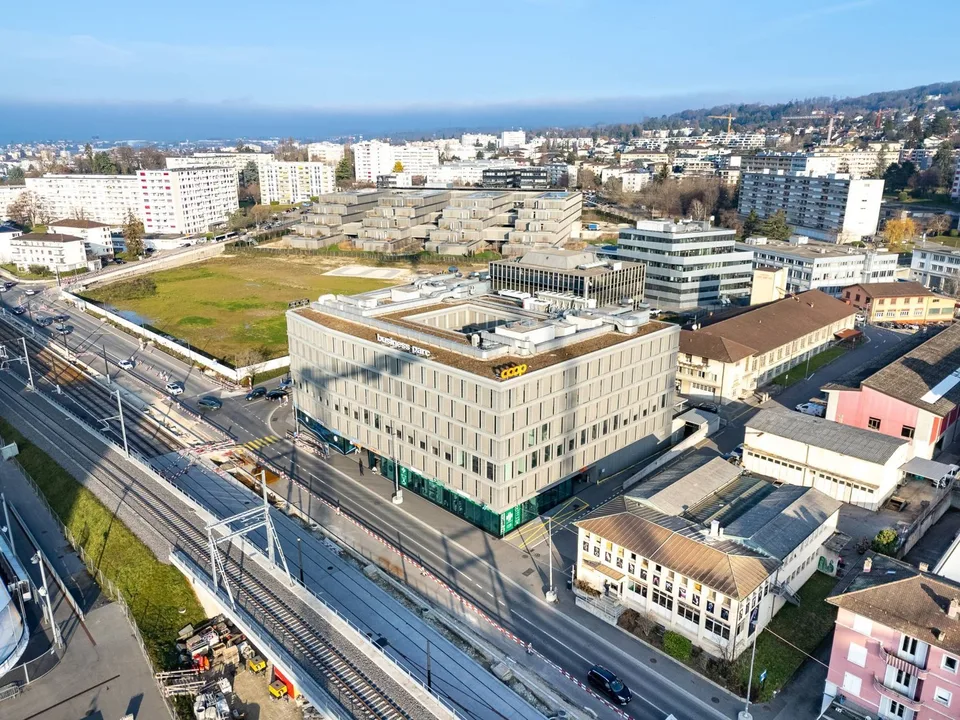 Vos bureaux au dernier étage dans le dynamique quartier de Malley