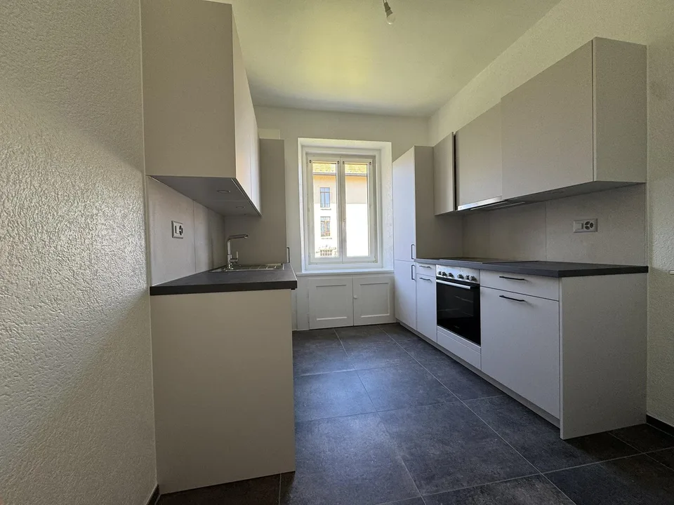 Superbe 4.5 pièces rénové avec parquet en chevrons ? 1er loyer offert