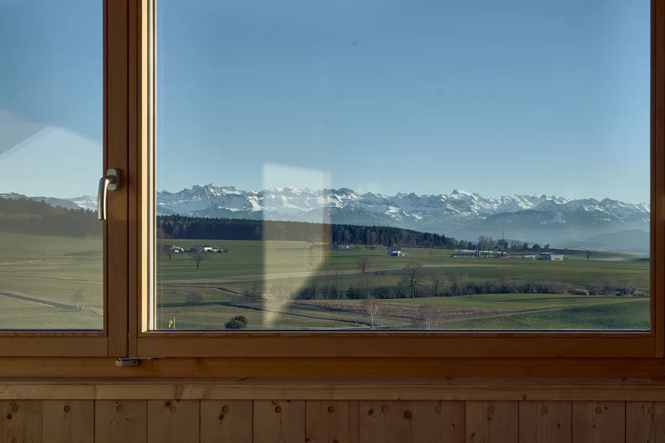 Quel panorama de montagne ! Vie moderne avec vue.